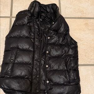 Black Puffer Vest